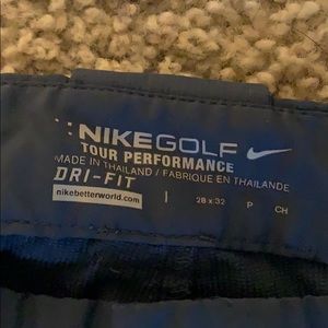 Nave blue Nike 28x32 golf pants